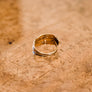 The Grain Ring - Solid 18K Gold