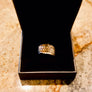 The Grain Ring - Solid 18K Gold