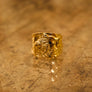 The Bison Ring - 18k Gold Plated