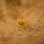The Grain Ring - 18k Gold Plated