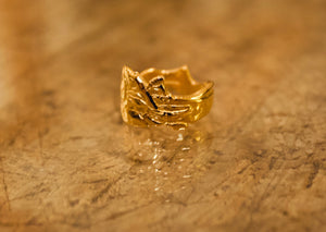 The Miner Ring - 18k Gold Plated