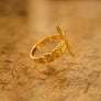 The Totem Pole Ring - 18k Gold Plated