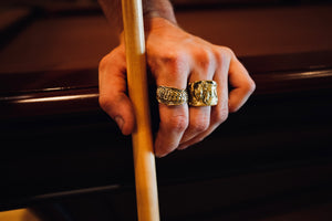 The Bison Ring - Solid 18K Gold